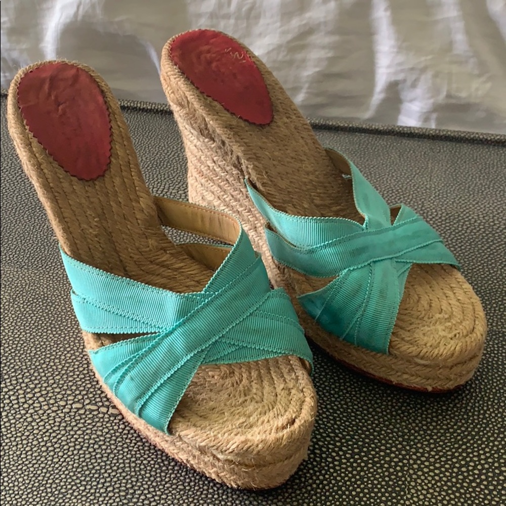 Authentic Christian Louboutin espadrilles 38.5